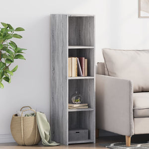 Highboard Grau Sonoma 30x41x124 cm