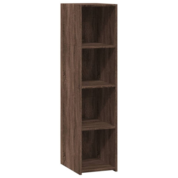 Highboard Braun Eichen-Optik 30x41x124 cm