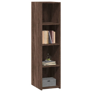 Highboard Braun Eichen-Optik 30x41x124 cm