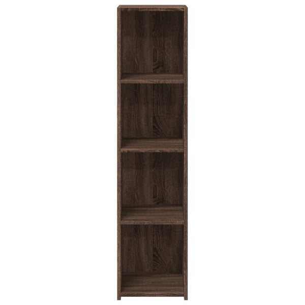 Highboard Braun Eichen-Optik 30x41x124 cm