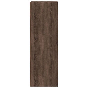 Highboard Braun Eichen-Optik 30x41x124 cm