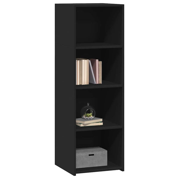 Schwarzes Highboard 40x41x124 cm
