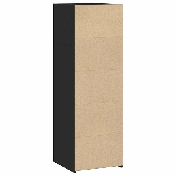 Schwarzes Highboard 40x41x124 cm