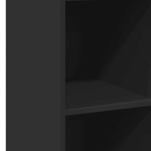 Schwarzes Highboard 40x41x124 cm