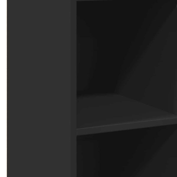 Schwarzes Highboard 40x41x124 cm