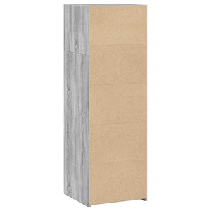 Highboard Grau Sonoma 40x41x124 cm