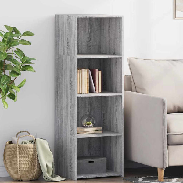 Highboard Grau Sonoma 40x41x124 cm
