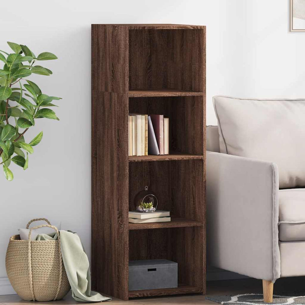 Highboard Braun Eichen-Optik, 40x41x124 cm