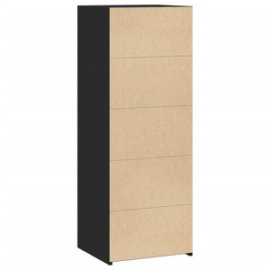 Highboard Schwarz 45x41x124 cm