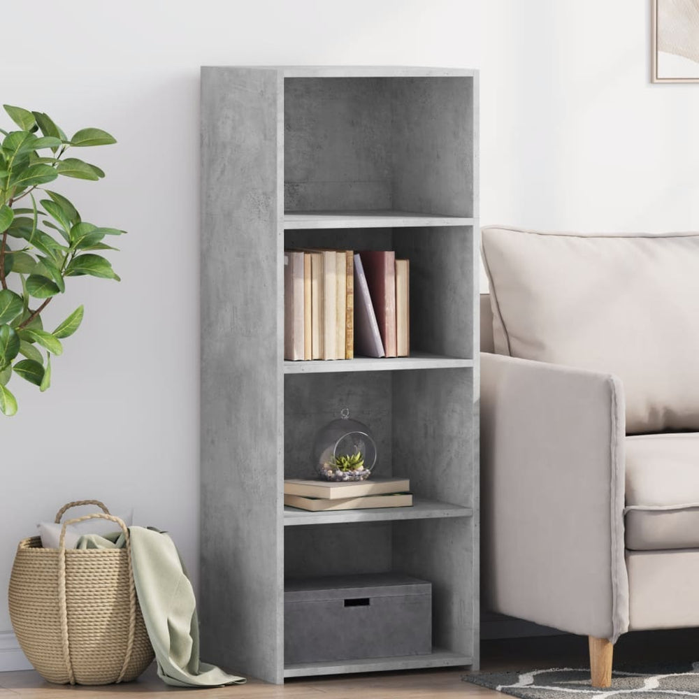 Highboard Betongrau 45x41x124 cm