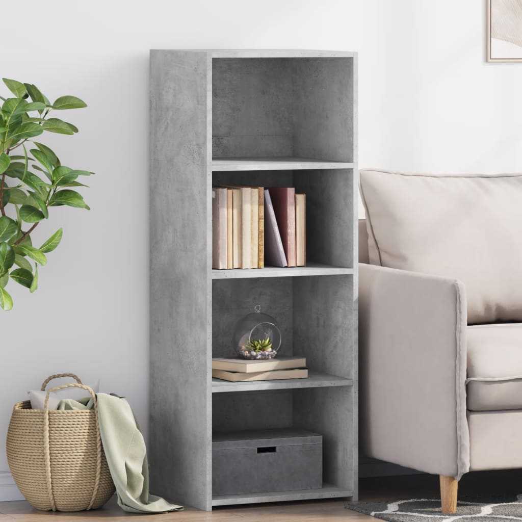 Highboard Betongrau 45x41x124 cm