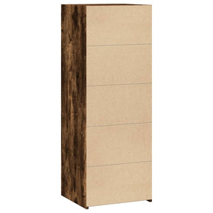 Highboard Räuchereiche 45x41x124 cm