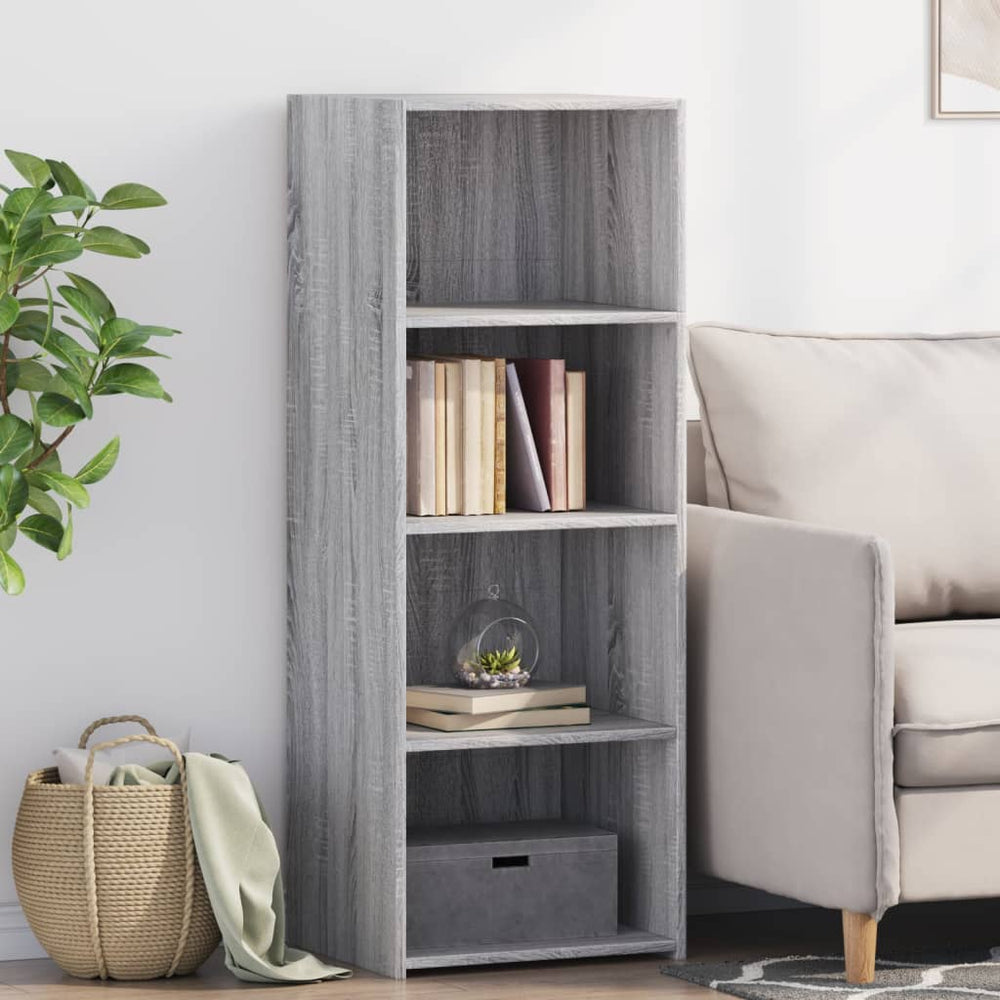 Highboard Grau Sonoma 45x41x124 cm