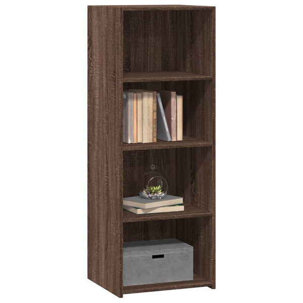 Highboard Braun Eichen-Optik 45x41x124 cm
