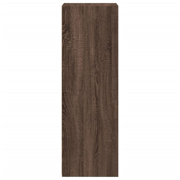 Highboard Braun Eichen-Optik 45x41x124 cm