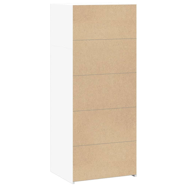 Weißes Highboard 50x41x124cm