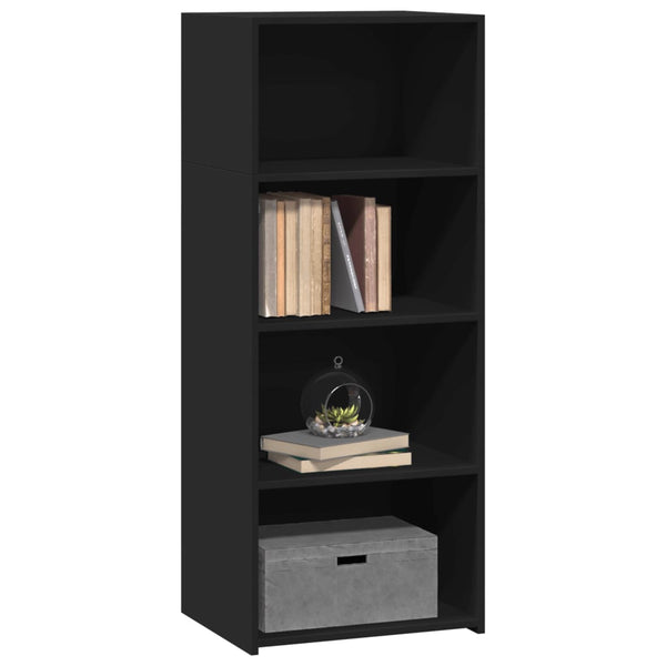 Highboard Schwarz 50x41x124 cm