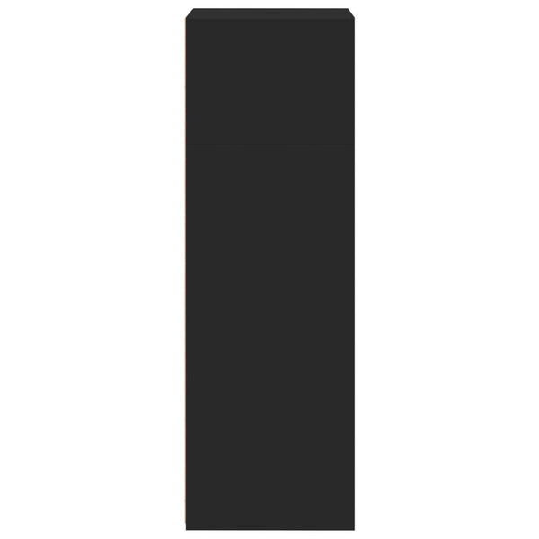 Highboard Schwarz 50x41x124 cm
