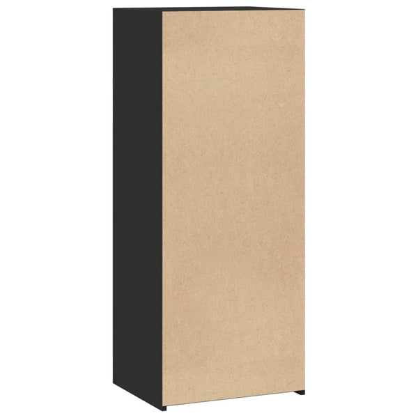 Highboard Schwarz 50x41x124 cm