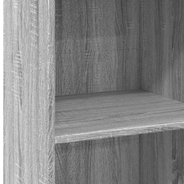 Graues Highboard Sonoma, 50x41x124 cm