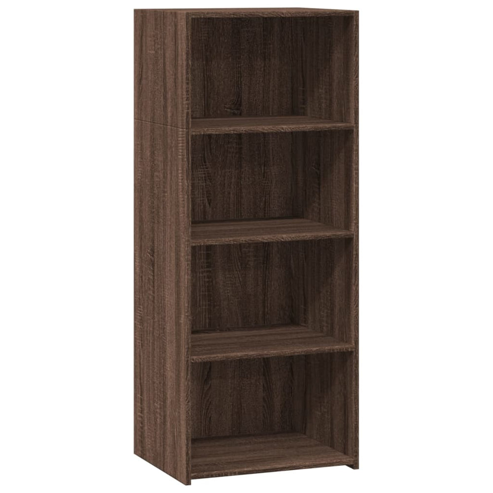 Highboard Braun Eichenoptik 50x41x124 cm