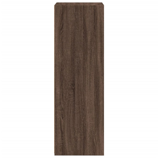 Highboard Braun Eichenoptik 50x41x124 cm