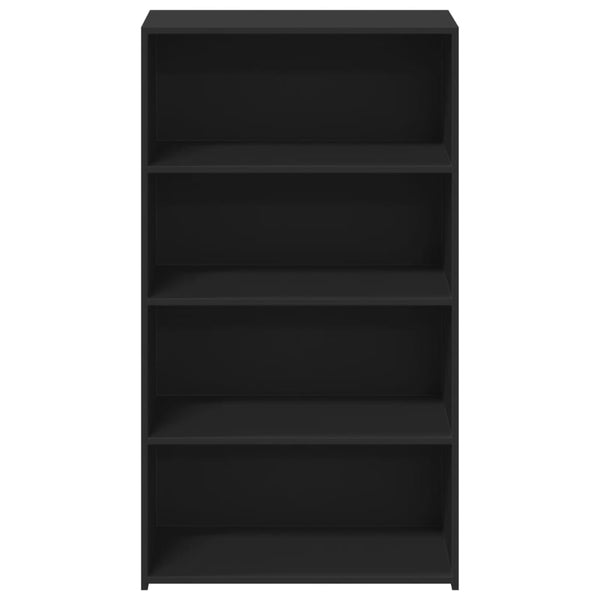 Schwarzes Highboard 70x41x124 cm
