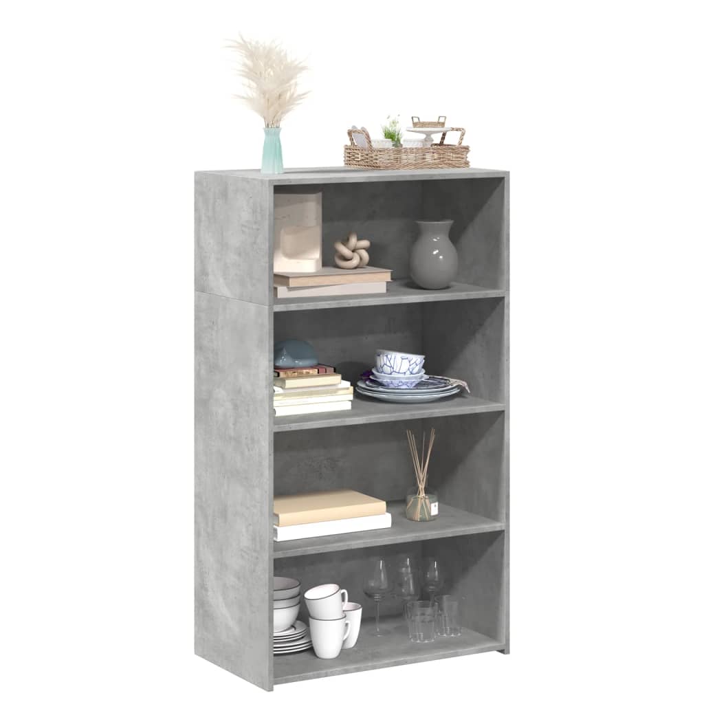 Highboard Betongrau 70x124cm