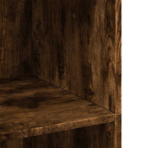 Highboard Räuchereiche 70x41x124 cm