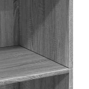 Highboard Grau Sonoma 70x41x124 cm