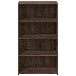Highboard Braun Eichenoptik 70x41x124 cm