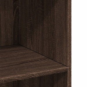 Highboard Braun Eichenoptik 70x41x124 cm