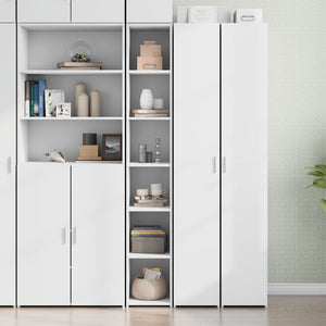 Weißes Highboard 30x41x185 cm