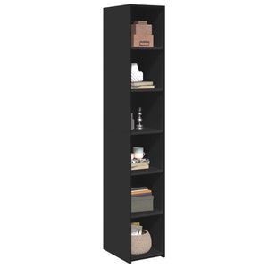 Highboard Schwarz 30x41x185 cm
