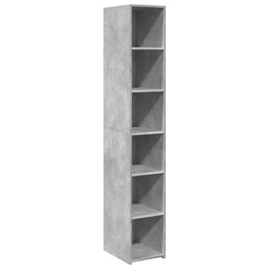 Highboard Betongrau 30x41x185 cm