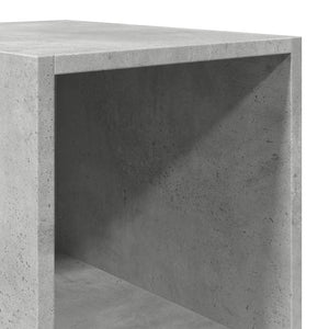 Highboard Betongrau 30x41x185 cm
