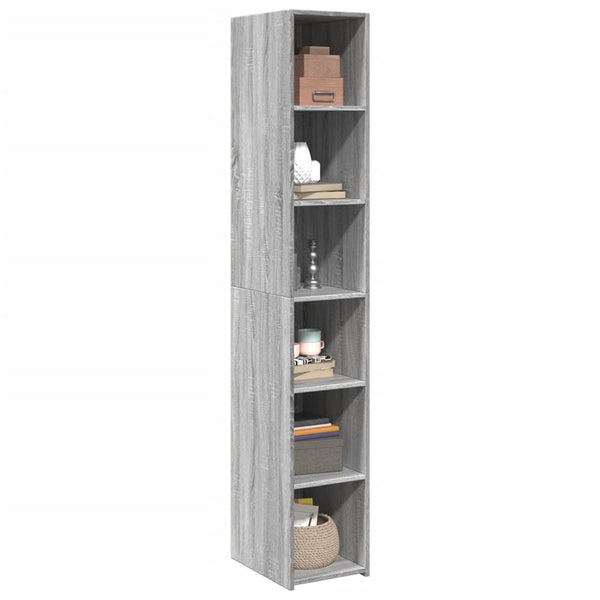 Highboard Grau Sonoma-Eiche 185 cm