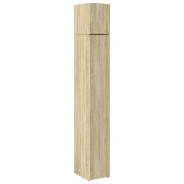 Schmaler Hochschrank Sonoma-Eiche 30x42,5x225 cm