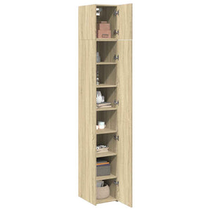 Schmaler Hochschrank Sonoma-Eiche 30x42,5x225 cm