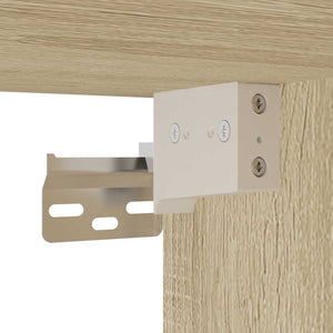 Schmaler Hochschrank Sonoma-Eiche 30x42,5x225 cm