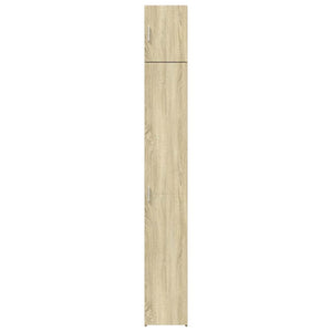 Schmaler Hochschrank Sonoma-Eiche 30x42,5x225 cm
