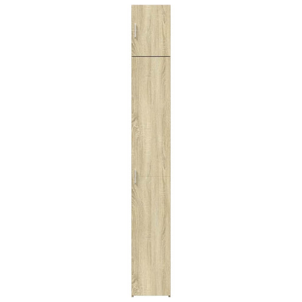 Schmaler Hochschrank Sonoma-Eiche 30x42,5x225 cm