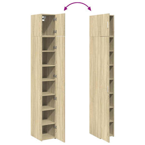 Schmaler Hochschrank Sonoma-Eiche 30x42,5x225 cm