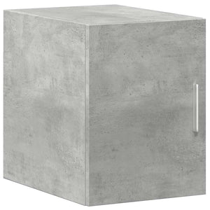Schmaler Hochschrank Betongrau 30x42,5x225 cm