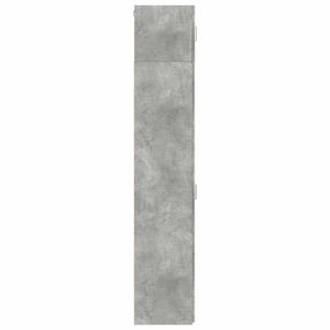 Schmaler Hochschrank Betongrau 30x42,5x225 cm