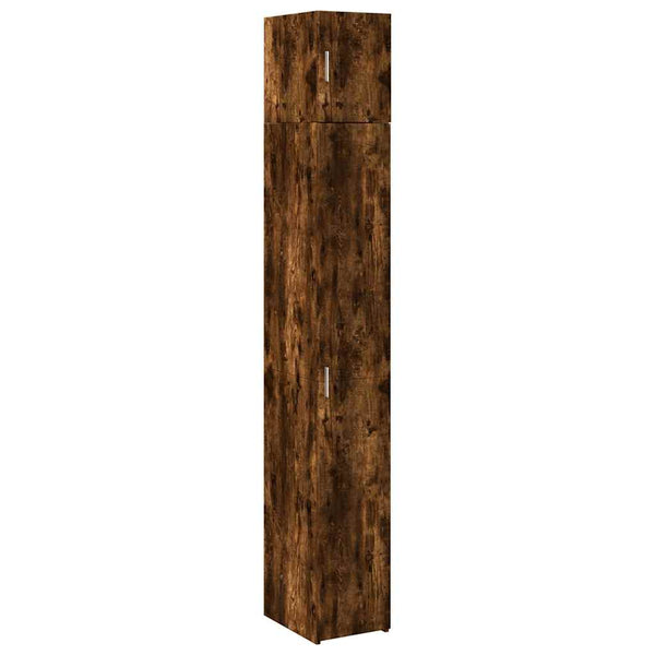 Schmaler Hochschrank Räuchereiche 30x42,5x225 cm