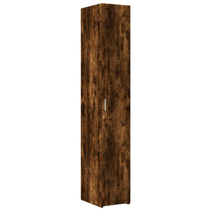 Schmaler Hochschrank Räuchereiche 30x42,5x225 cm
