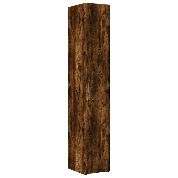 Schmaler Hochschrank Räuchereiche 30x42,5x225 cm