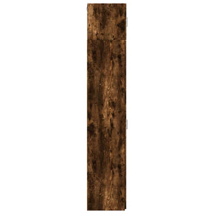 Schmaler Hochschrank Räuchereiche 30x42,5x225 cm