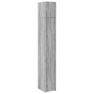 Schmaler Hochschrank Grau Sonoma 30x42,5x225 cm